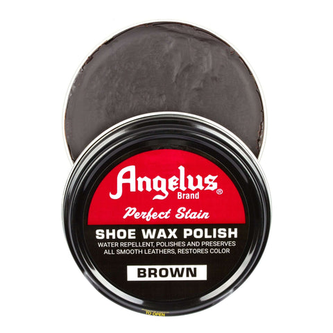 Angelus Brown Shoe Polish | Get a high shine using this American Made product!