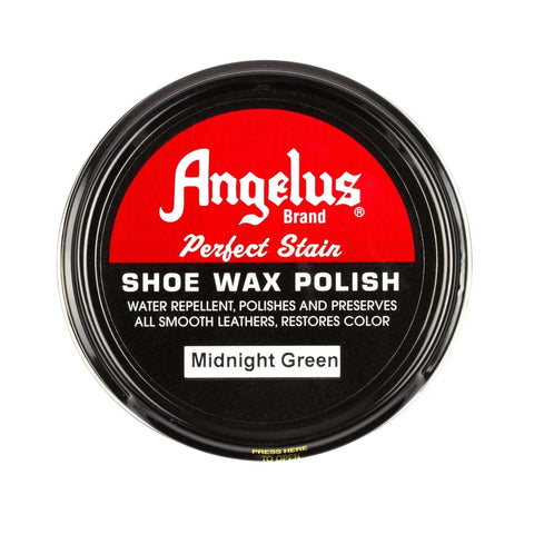 Angelus Midnight Green Shoe Wax Polish
