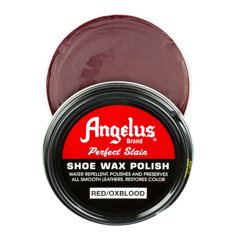 Angelus Red/Oxblood Shoe Wax Polish