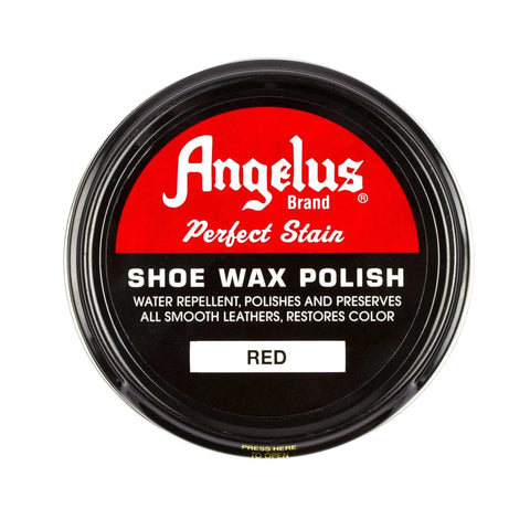 Angelus Red Shoe Wax Polish