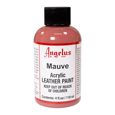 Angelus Mauve Acrylic Leather Paint - 4 oz.