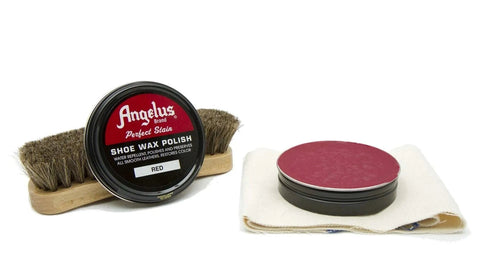 Angelus Red Shoe Wax Polish