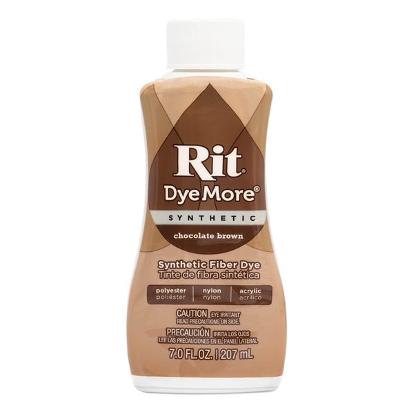 Rit DyeMore Synthetic Fiber Dye Chocolate Brown Fabric Dye