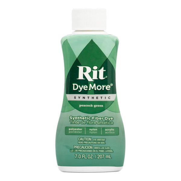 Rit DyeMore Synthetic Fiber Dye Peacock Green Fabric Dye Angelus