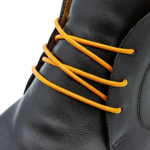 Tan Waxed Dress Shoelaces