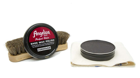 Angelus Cordovan Shoe Wax Polish will keep your dress shoes and boots looking fresh.