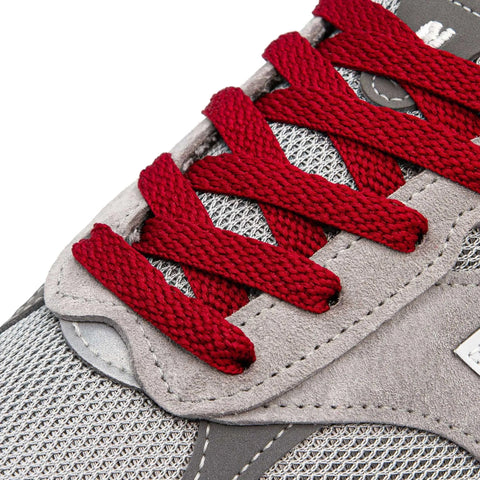 Maroon Flat Lace Lab Laces