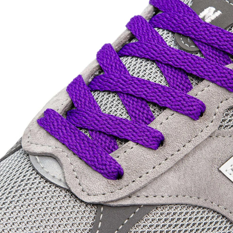 Purple Flat Lace Lab Laces
