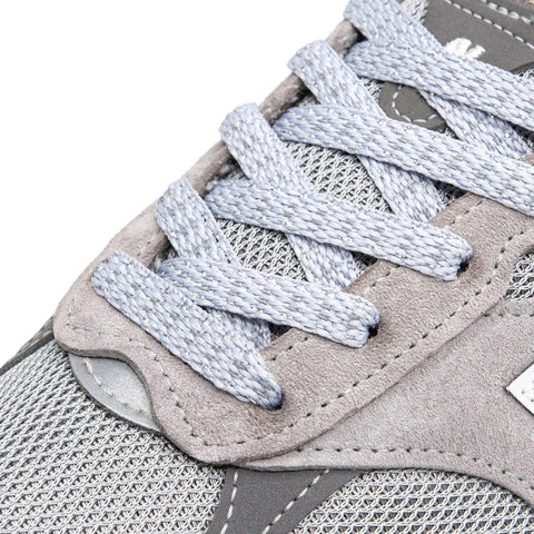 Silver Reflective Flat Lace Lab Laces