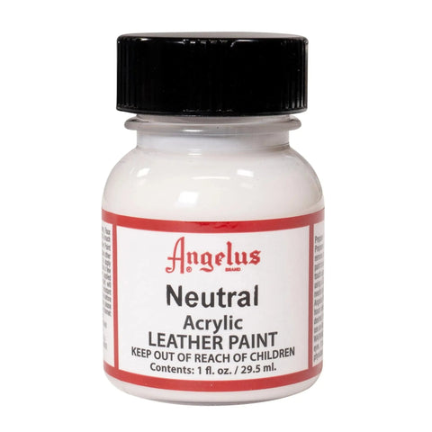 Angelus Neutral Acrylic Leather Paint - No color, used to dilute or as a clear coat.