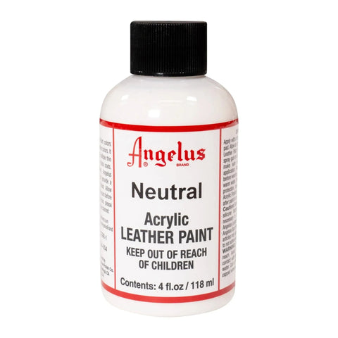 Angelus Neutral Acrylic Leather Paint - 4 oz.