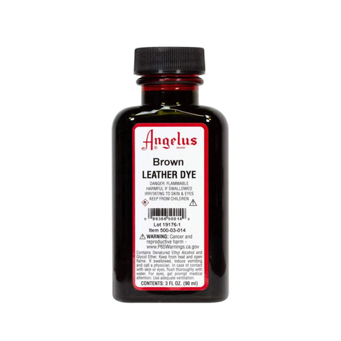 Angelus Brown Leather Dye - 3 oz.