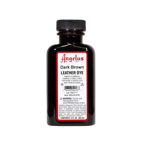 Angelus Dark Brown Leather Dye - 3 oz.