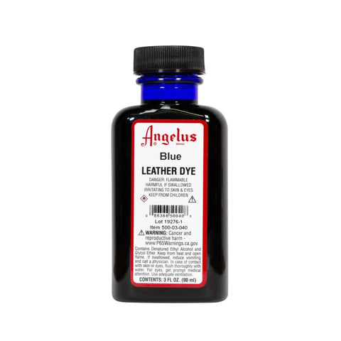 Angelus Blue Leather Dye - 3 oz.