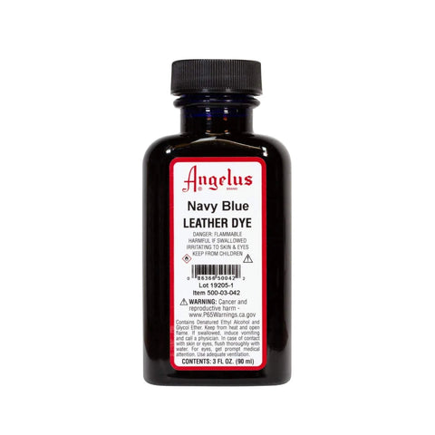 Angelus Navy Blue Leather Dye - 3 oz.
