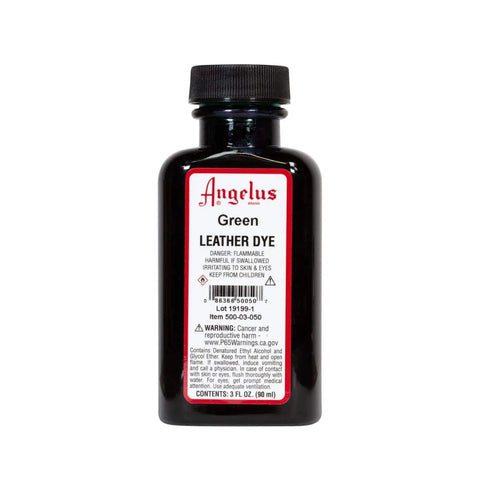 Angelus Green Leather Dye - 3 oz.