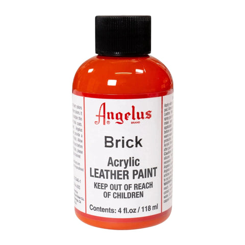 Angelus Brick Acrylic Leather Paint - 4 oz.