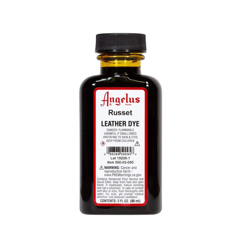 Angelus Russet Leather Dye - 3 oz.