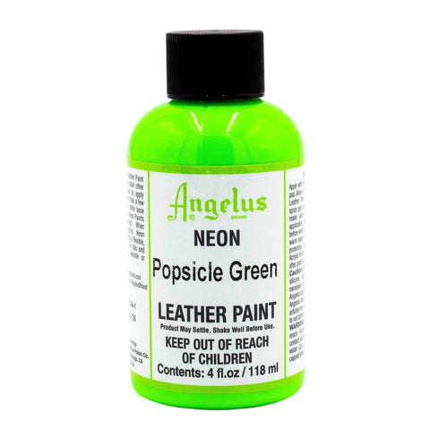 Angelus Popsicle Green Neon Paint - 4 oz.