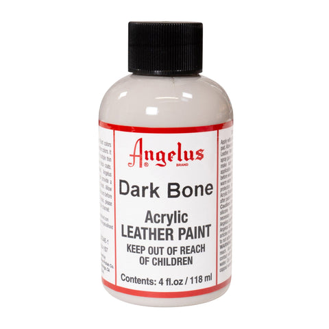 Angelus Dark Bone Acrylic Leather Paint - 4 oz.