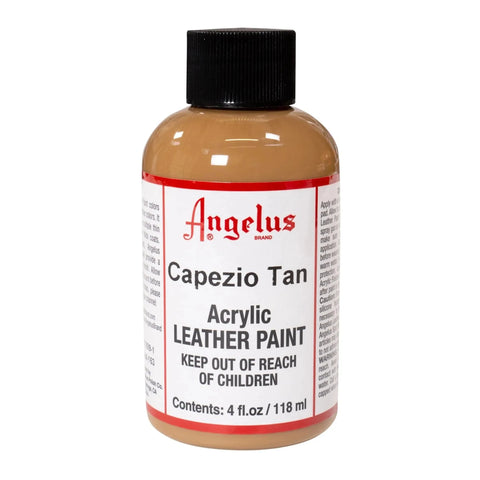 Angelus Capezio Tan Acrylic Leather Paint - 4 oz.