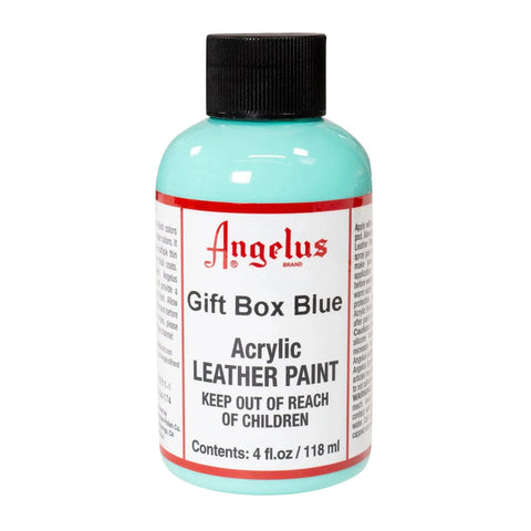 Angelus Gift Box Blue Acrylic Leather Paint - 4 oz.