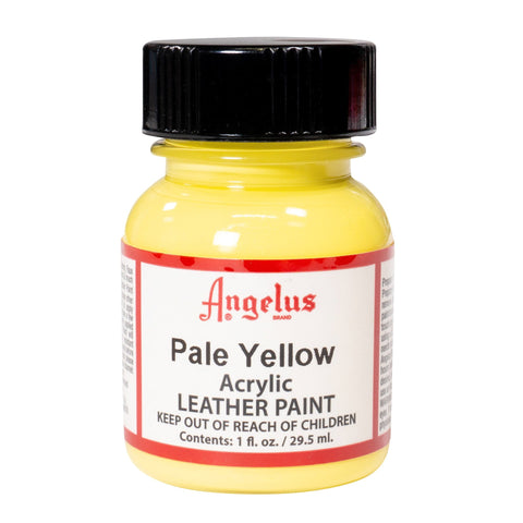 Angelus Pale Yellow Acrylic Leather Paint - Flexible