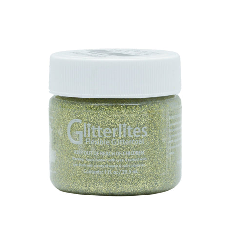 Angelus Glitterlites are perfect for accents. Our Limelite glitter paints adds shimmer.
