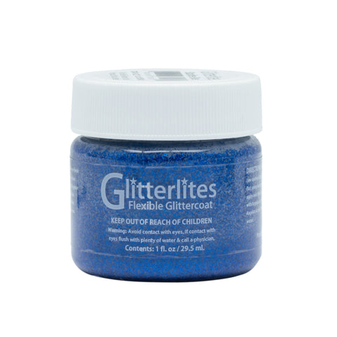 Starlite Blue from Angelus Glitterlites adds endless possibilities to your custom sneakers.