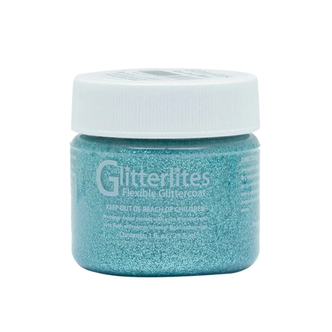 Angelus Ice Ice Blue Glitterlites Flexible Glitter paint