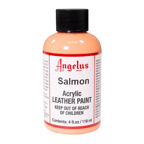 Angelus Salmon Acrylic Leather Paint - 4 oz.