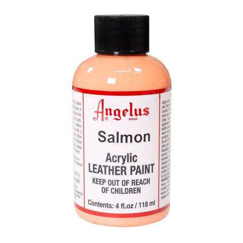 Angelus Salmon Acrylic Leather Paint - 4 oz.