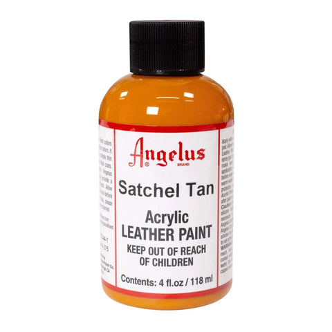 Angelus Satchel Tan Paint