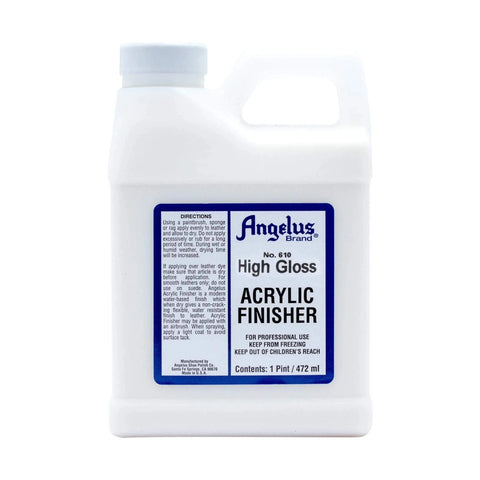 Angelus High Gloss Acrylic Finisher - No. 610 Pint