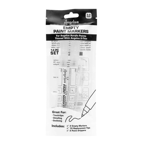 Angelus Empty Paint Marker Set