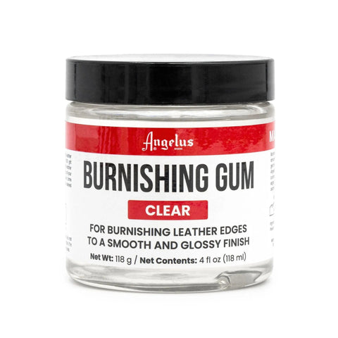 Angelus Burnishing Gum - Burnish Leather Edge to a smooth and glossy finish