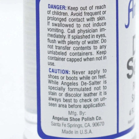 Stains won't stand up to Angelus Desalter.