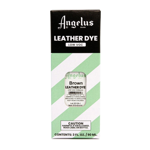 Angelus Brown Low VOC Leather Dye - Ships worldwide