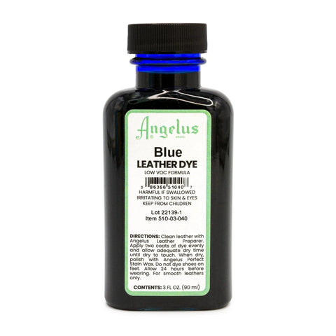 Blue Low VOC Leather Dye