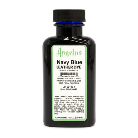 Angelus Navy Blue Low VOC Leather Dye