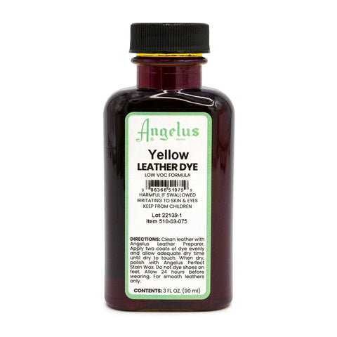 Angelus Yellow Low VOC Leather Dye