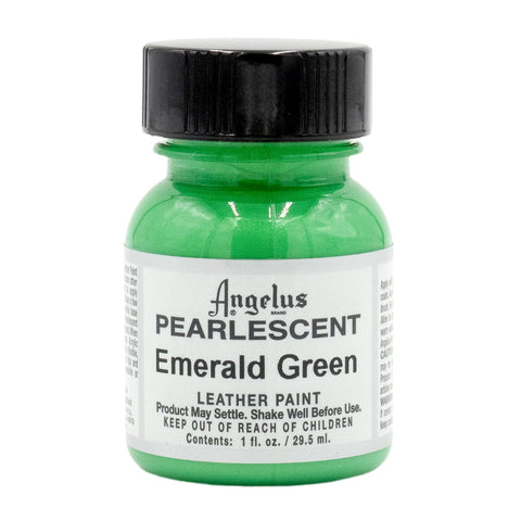 Angelus Brand's new Pearlescent Emerald Green Paint is perfect when you need a color changing green.