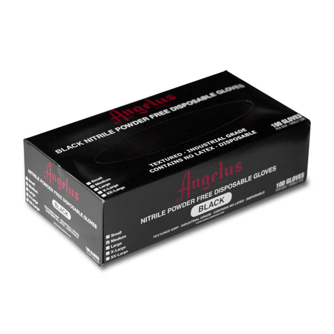 Angelus Painting Gloves - Black Nitrile