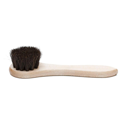Black horse hair wax brush