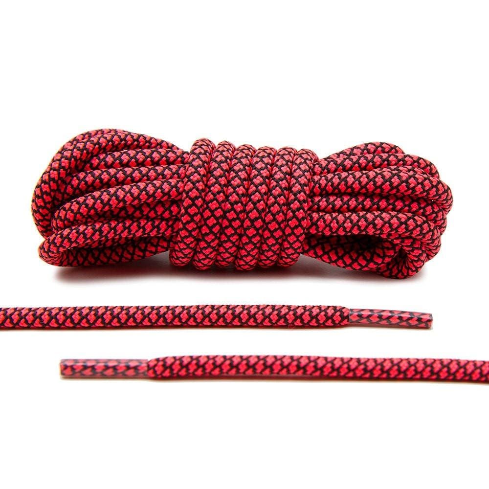 Infrapink/Black Rope Laces | Shoe Laces – Angelus Shoe Polish