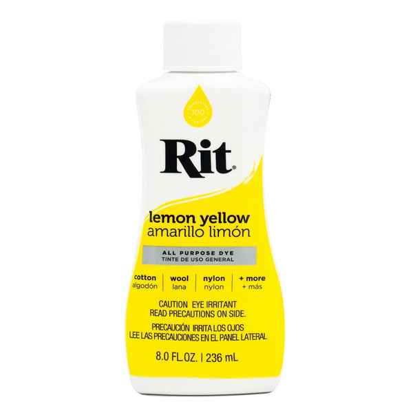 RIT All-Purpose Dye - Lemon Yellow – Angelus Shoe Polish