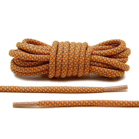 Guarantee you're seen at night with Lace Lab's very own 3M Reflective Rope Laces in Orange.