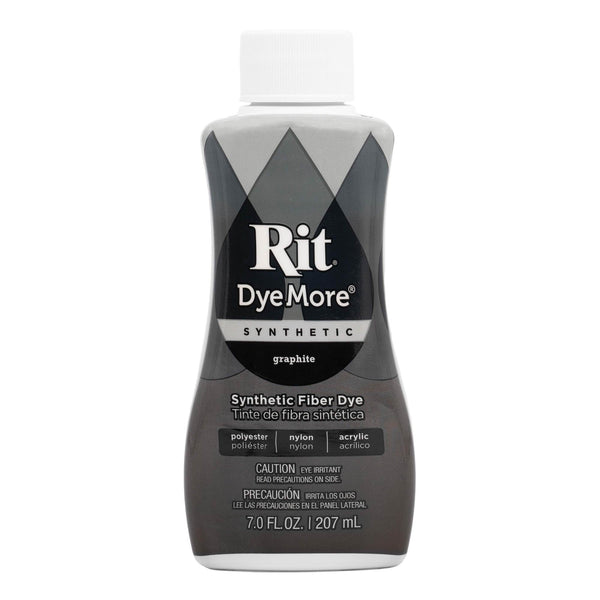 Rit DyeMore Synthetic Fiber Dye - Graphite | Fabric Dye – Angelus Shoe ...