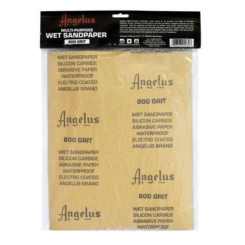 Angelus Mult-Purpose Wet Sandpaper - 800 Grit