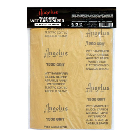 Angelus Mult-Purpose Wet Sandpaper - Assorted